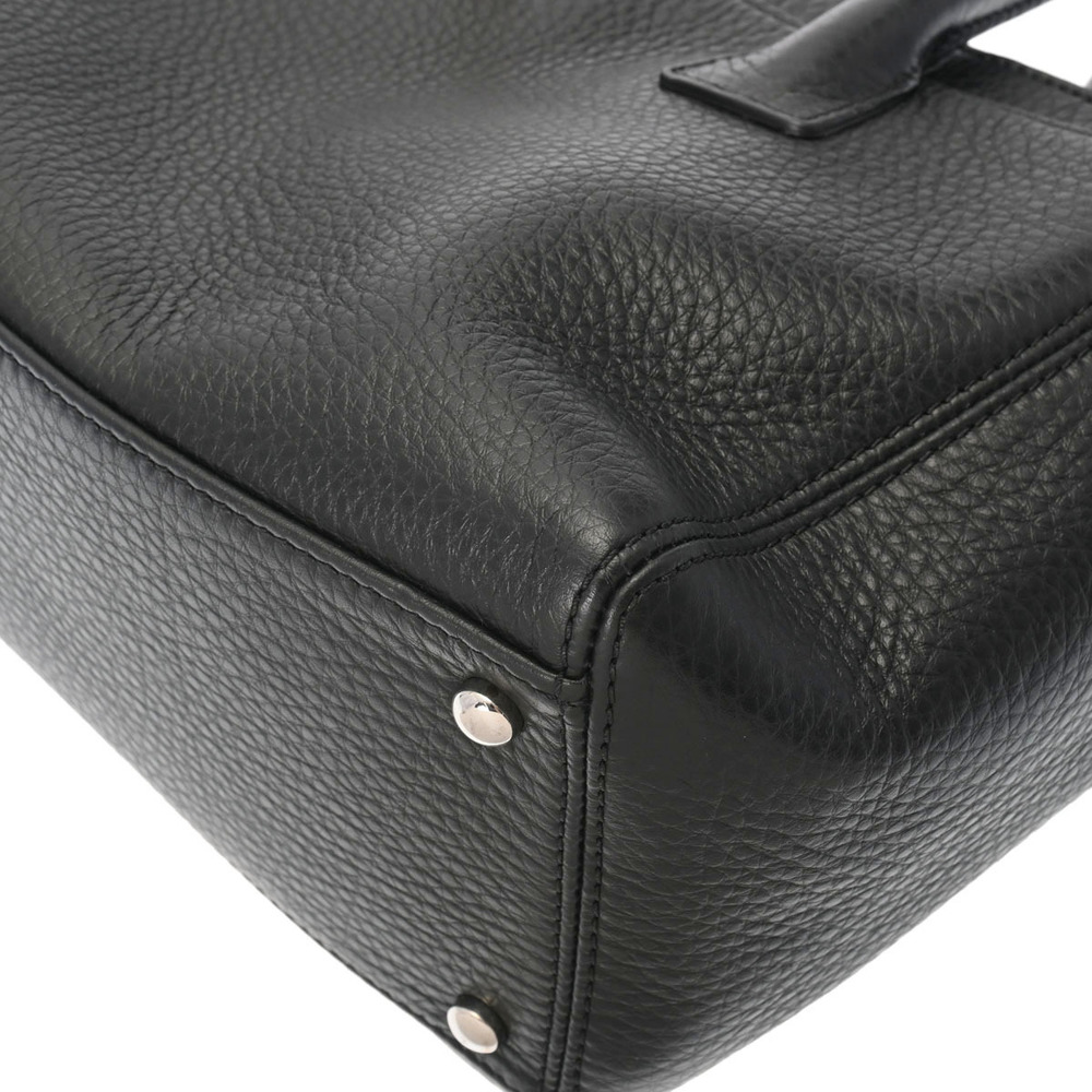 CHANEL Executive Tote Bag Black Grained Calfskin - Picture 6 of 9